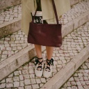 Eva Bag M, burgundy